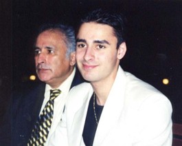 Arun-Shokee Shokee with son Arun.