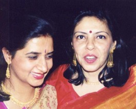 Ashu-Namrata My sister-in-law and sister.