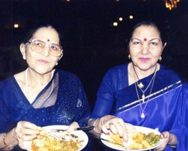 Mom-Teechee My Mom with one of her sister's