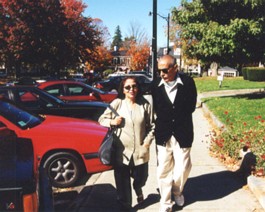 Mom-Dad-street-4 Strolling the streets of Concord