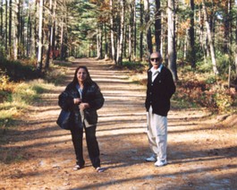Mom-Dad-woods-1 A stroll in the woods