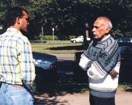 Dinesh-Dad Dad and D-Man in conversation