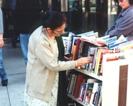 Mom-Books Streetside book sale