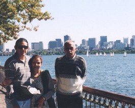 Mom-Dad-Ash-Charles Mom & Dad with me. Cherishing the time together