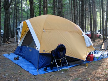 Camping in Sebago